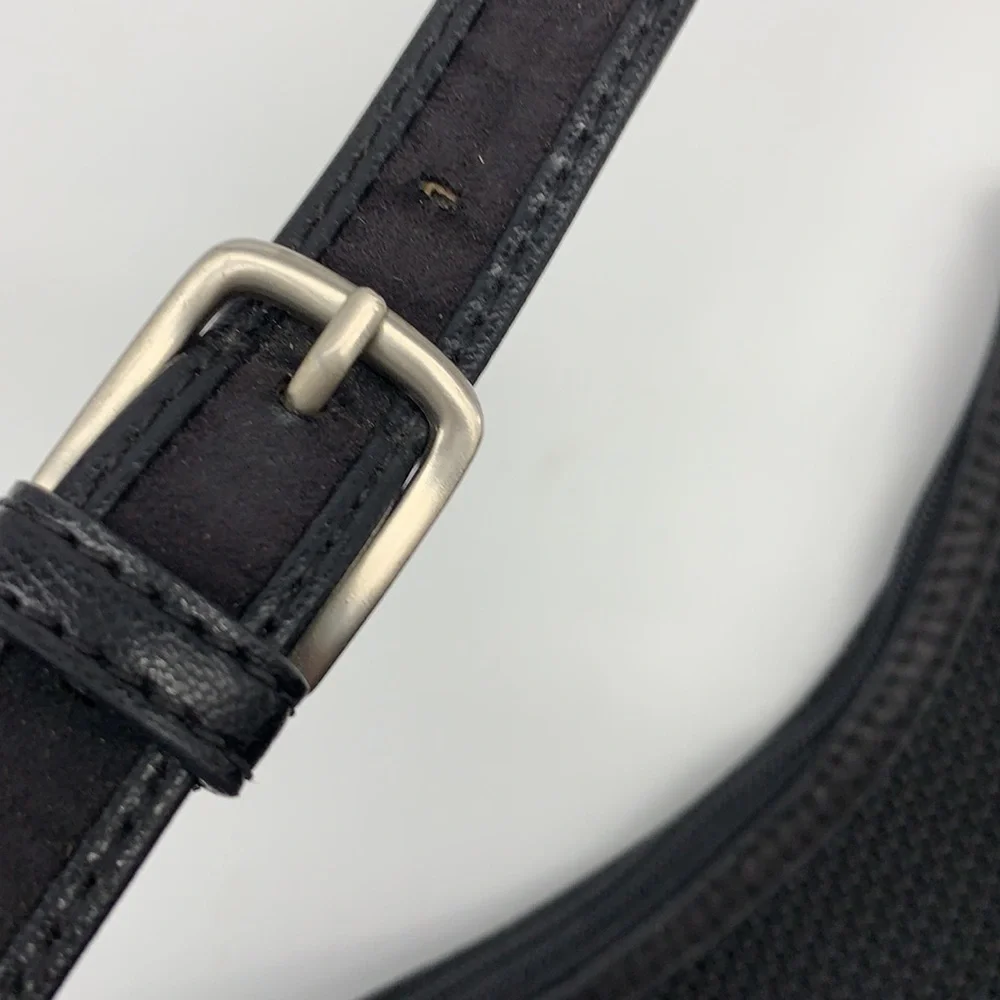 The SAK Black Nylon Handbag with Adjustable Strap